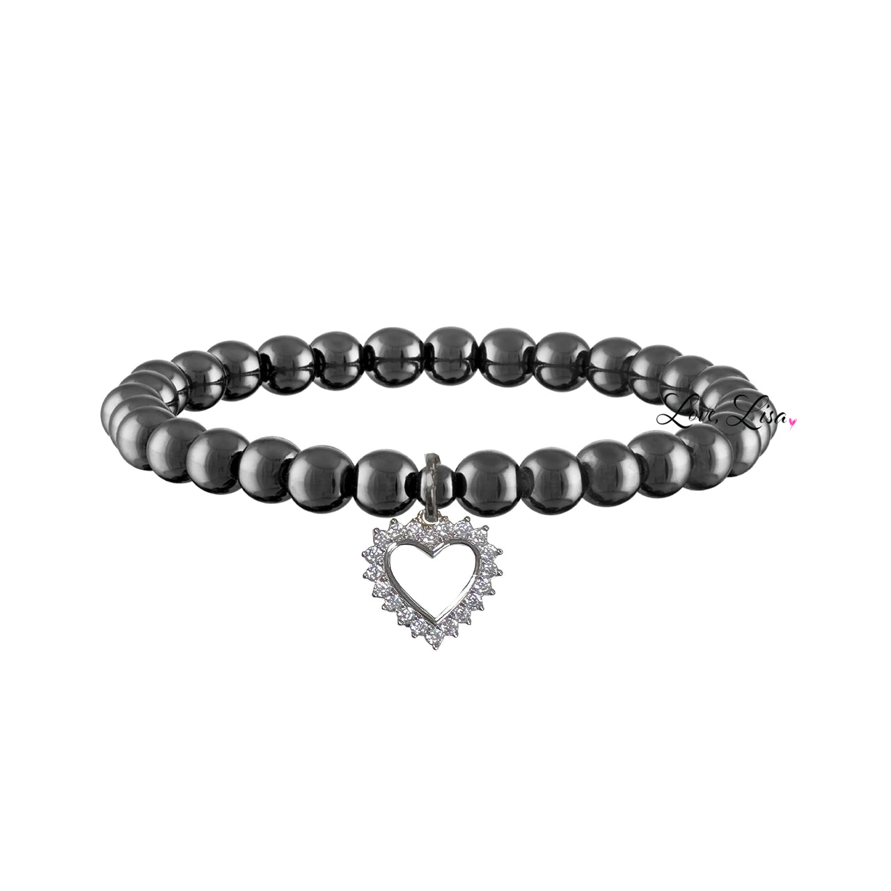 Willow Diamond Heart Bracelet
