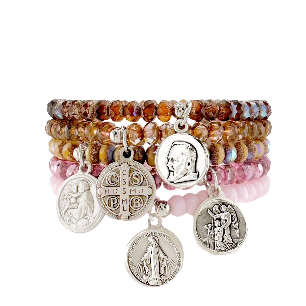 Harper Healing Collection of Crystal Bracelets