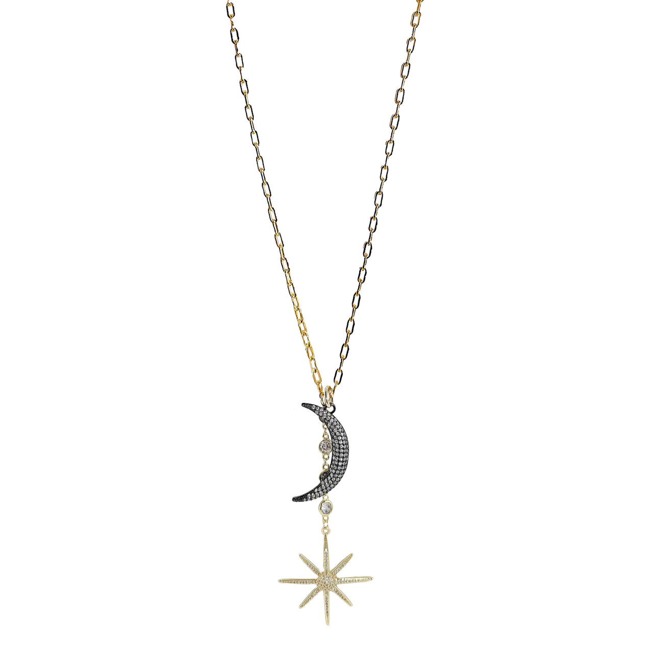 Maggie Love You To The Moon Directional Necklace