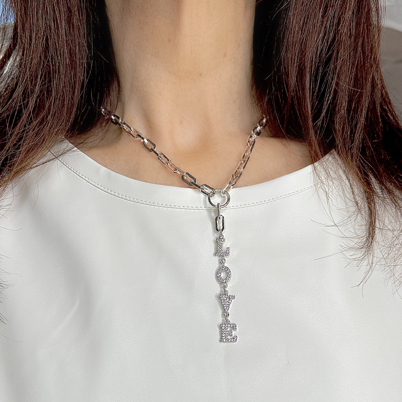 Pamela Love Paperclip Necklace