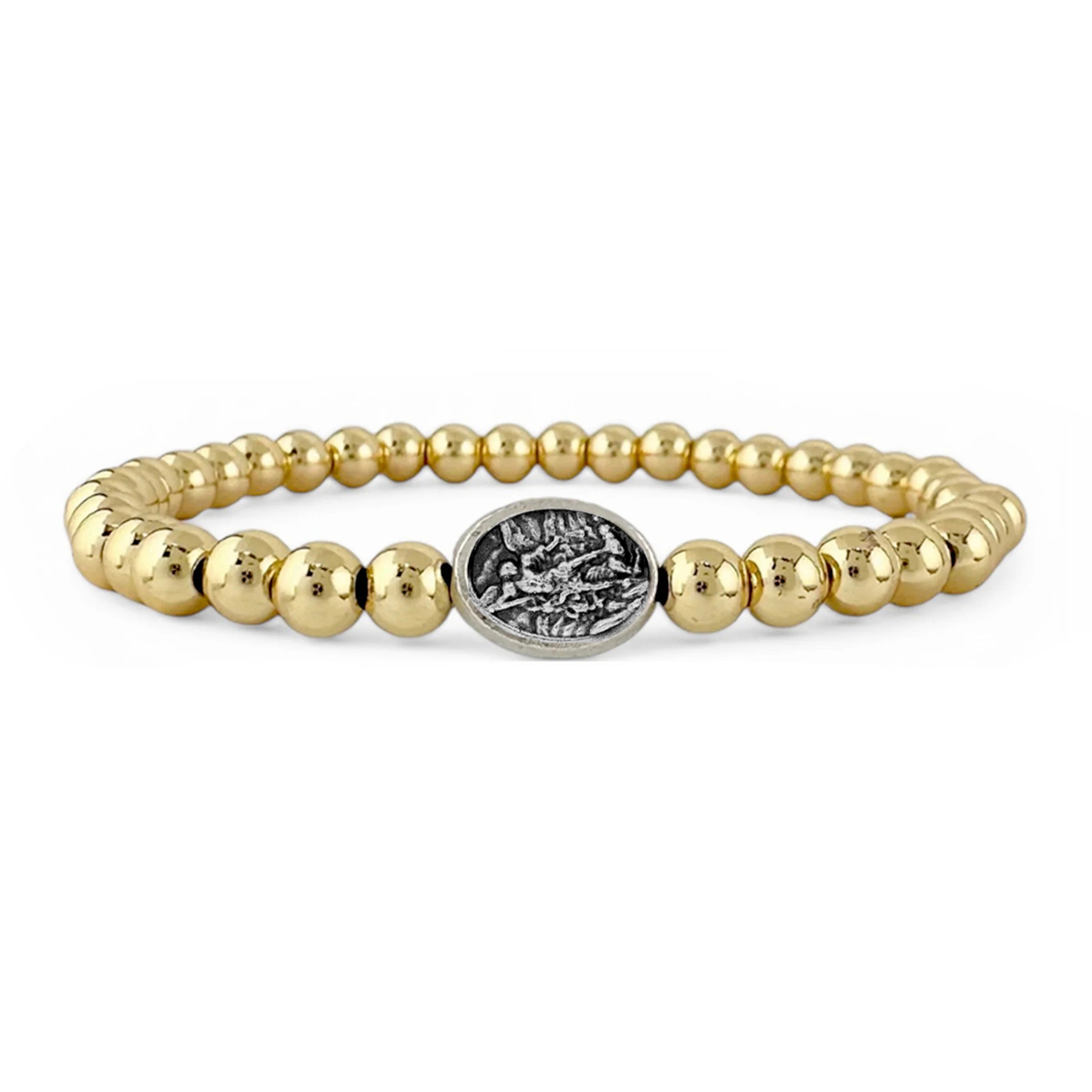 Saint Michael Archangel Bracelet | Protection Jewelry by Love Lisa