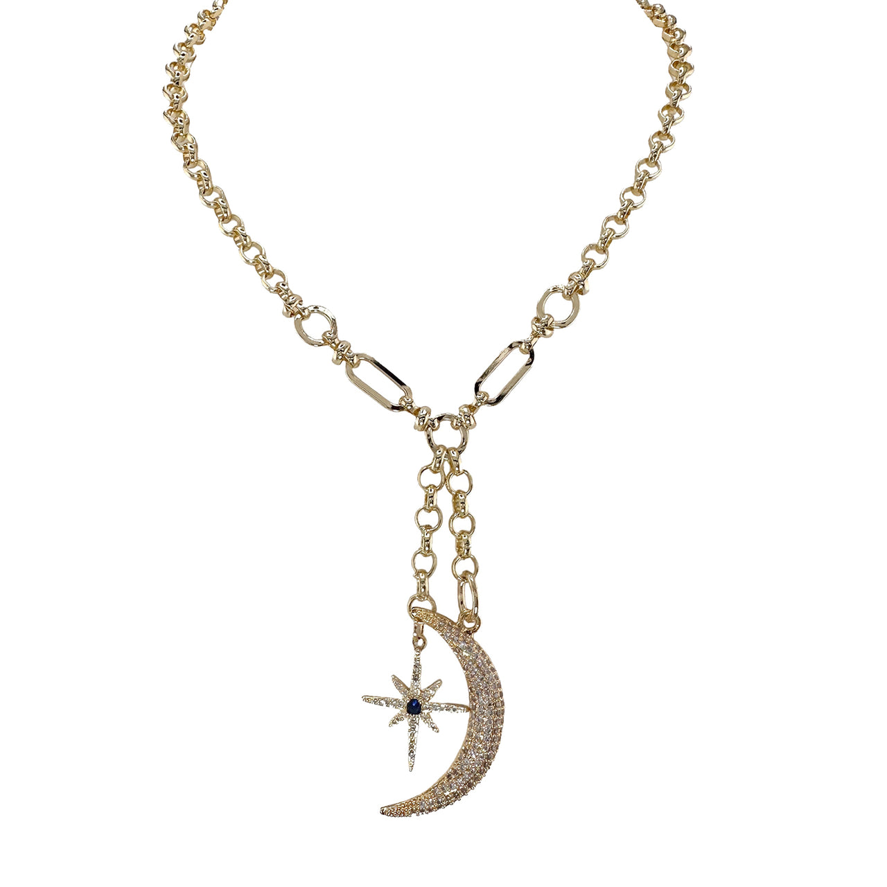 Brianna Moon & North Star Necklace