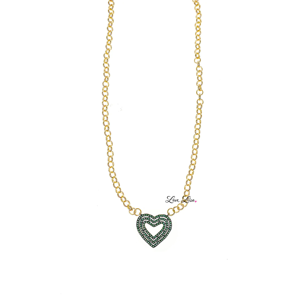 Rosie Beautiful Heart Necklace