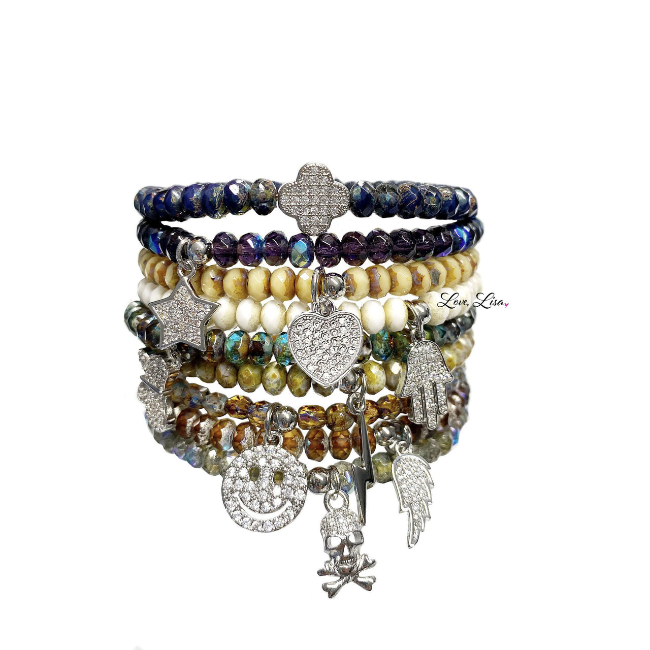 Harper Two Colorful Bracelet Collection