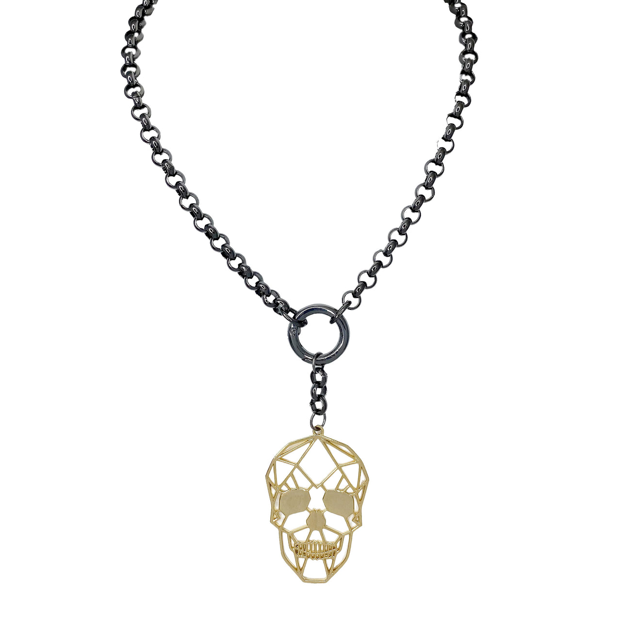 Laura's Unique Trending Skull Necklace