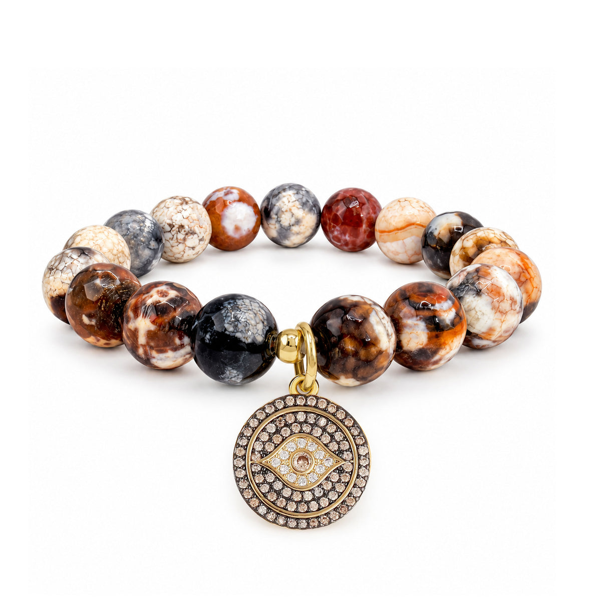 Amara Evil Eye Gemstone Bracelet