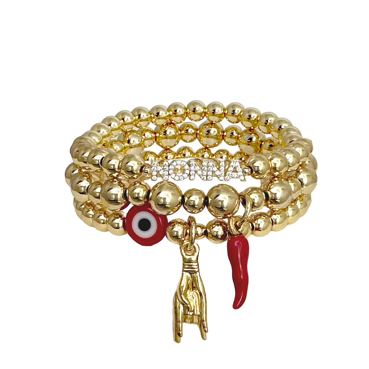 Maria Italian Horn Bracelet Collection