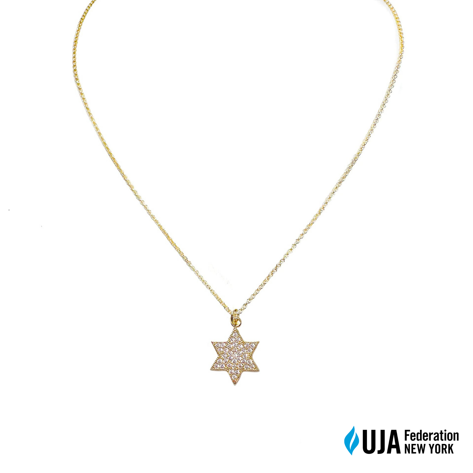 amy star of david necklace gold pave pendant jewelry love lisa