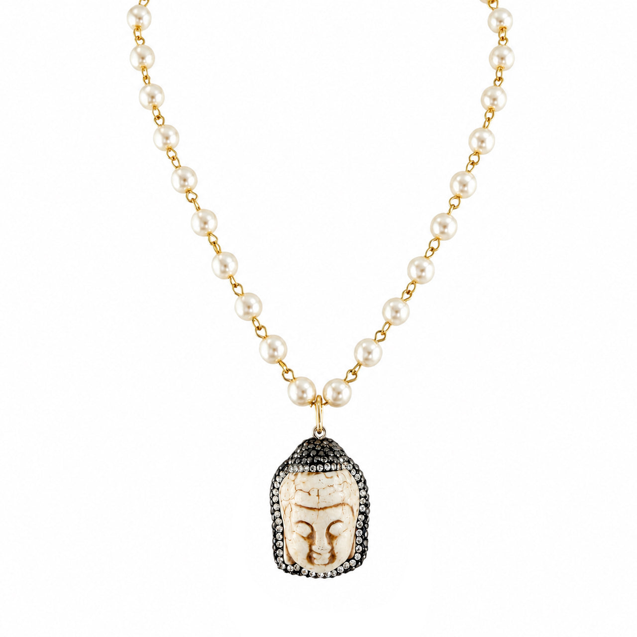 Angelina's Peaceful Buddha Necklace