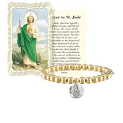 Love Lisa Anna Devoted Saints Bracelet St Jude Catholic jewelry

