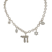 Love Lisa Debbie Chai To Life Necklace in silver