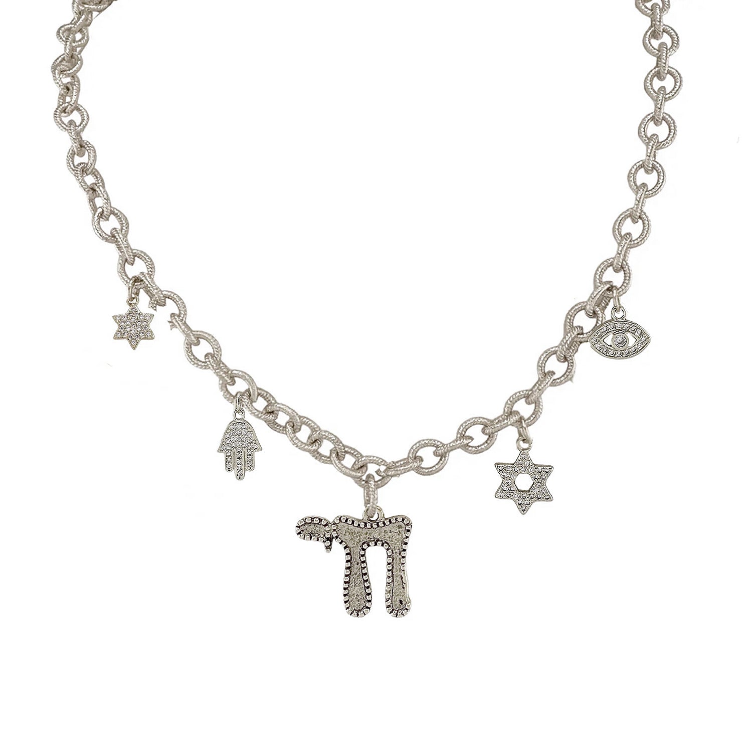 Love Lisa Debbie Chai To Life Necklace in silver