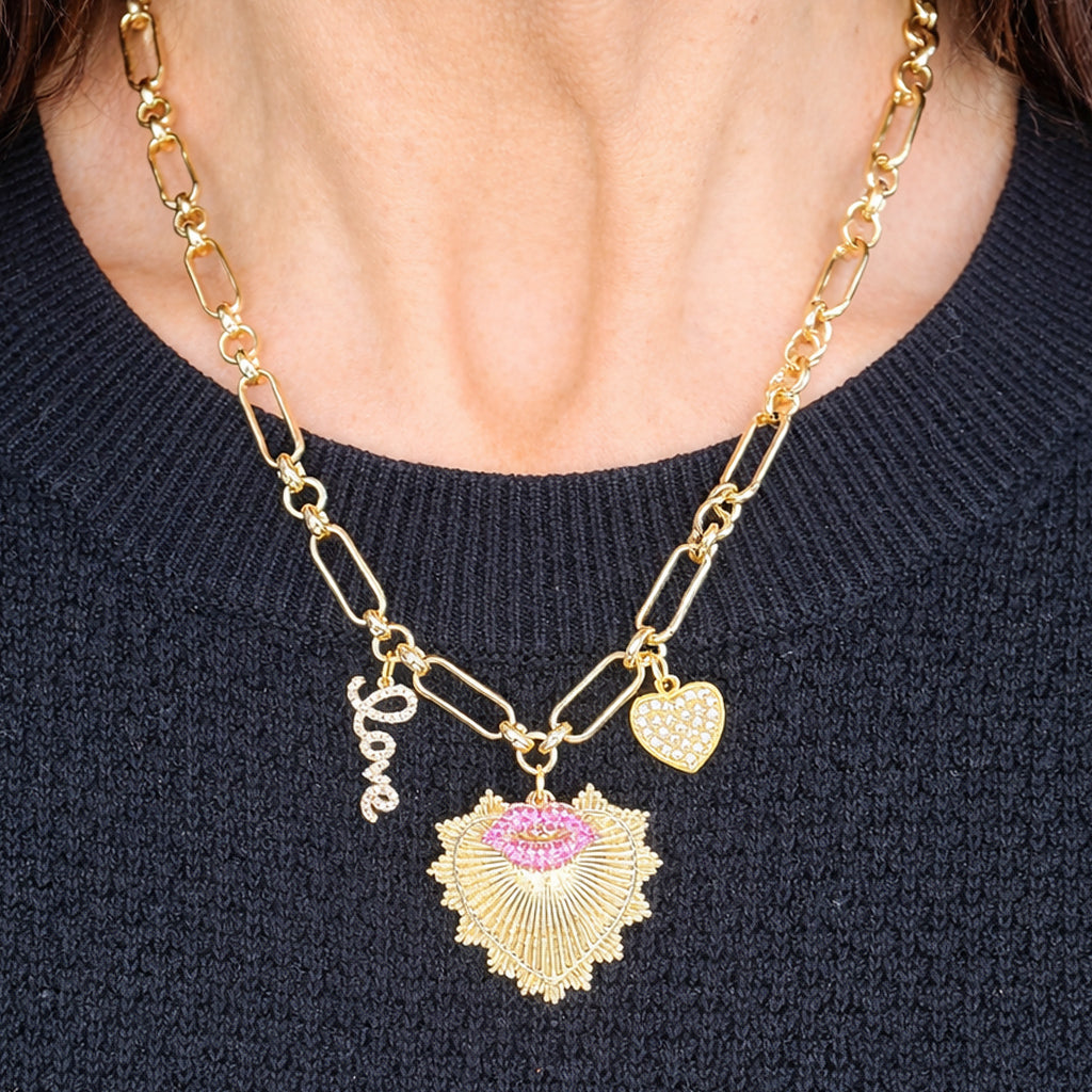 Emily Love & Kisses Necklace
