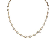 eternal glow diamond necklace gold by love lisa

