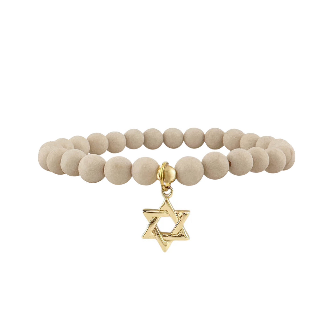 faith gemstone star of david bracelet natural stones love lisa