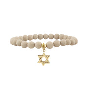 faith gemstone star of david bracelet natural stones love lisa