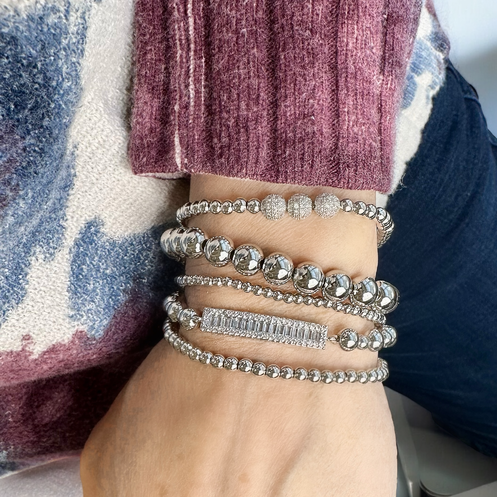 Fancy Celebrity Five Stack Bracelet Collection | Love Lisa Fancy Celebrity Five Stack Bracelet Collection | Love Lisa