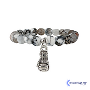 Fight Like a Girl Boxing Glove Bracelet by Love Lisa supporting Breakthrough T1D