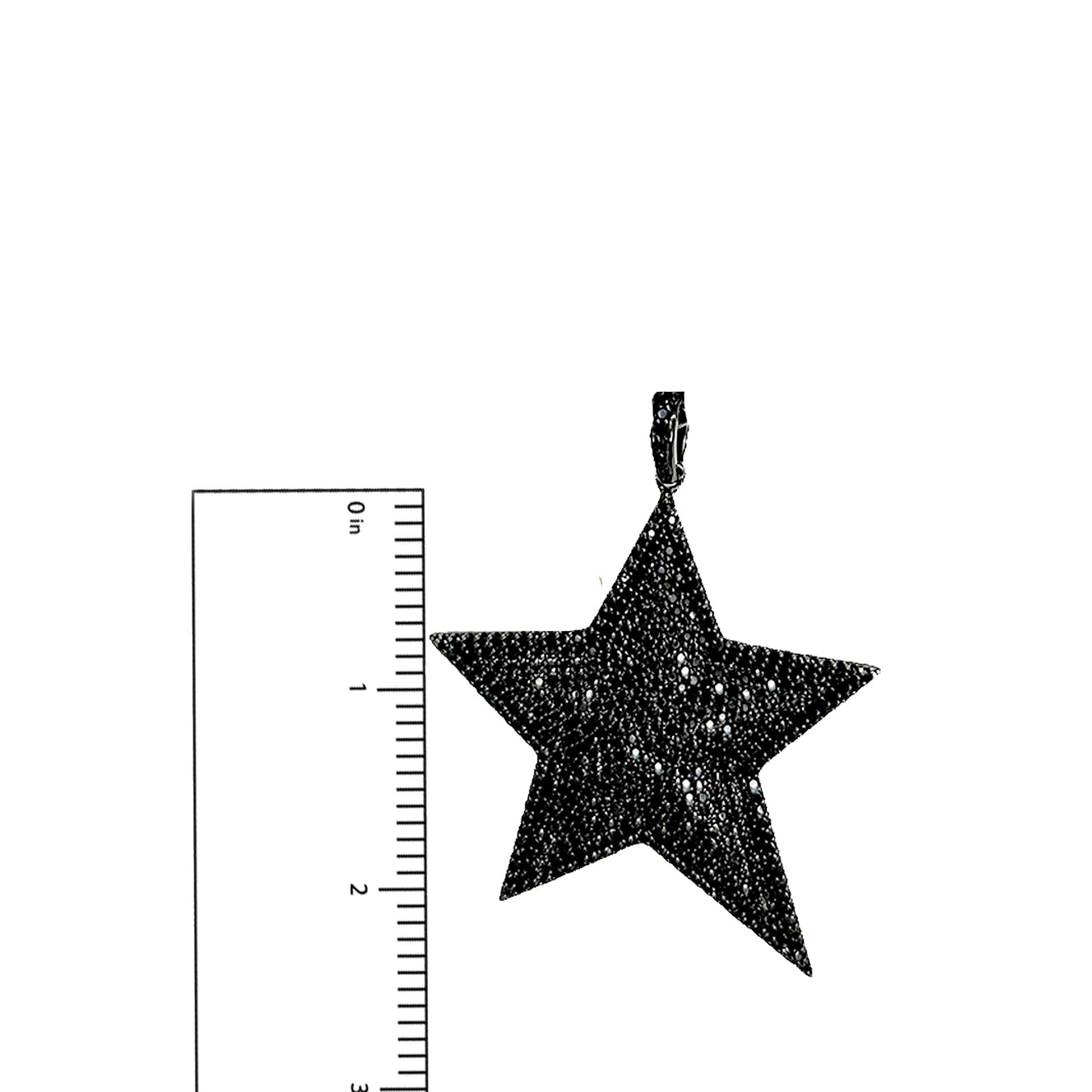 glamorous pave star charm size reference image 2.5 inch love lisa jewelry crystal star pendant