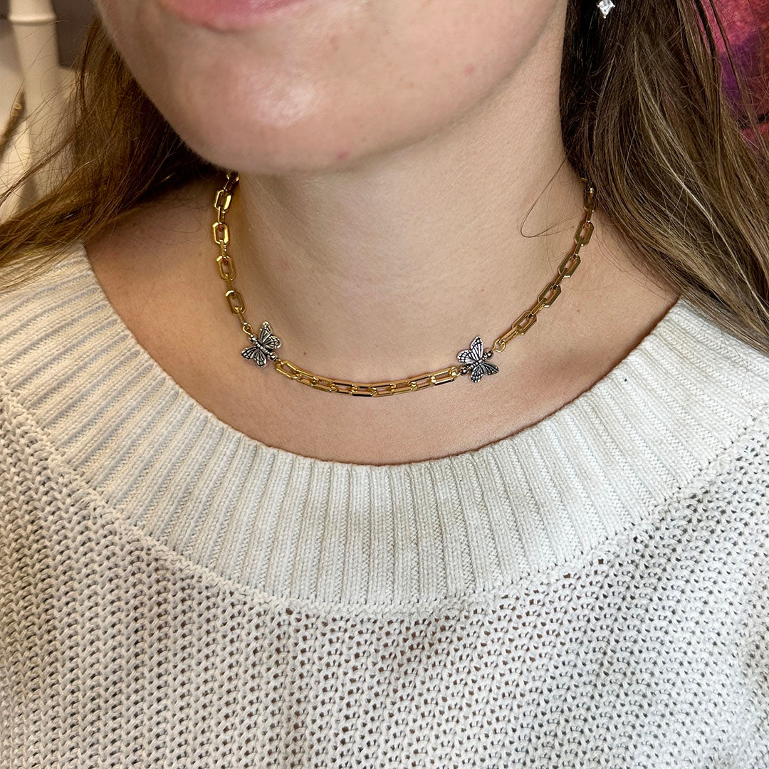 Grace Butterfly Necklace