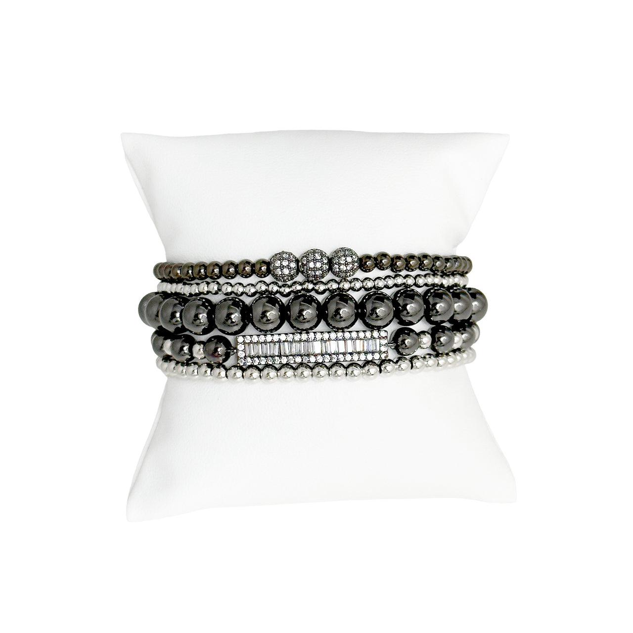 Fancy Celebrity Five Stack Bracelet Collection