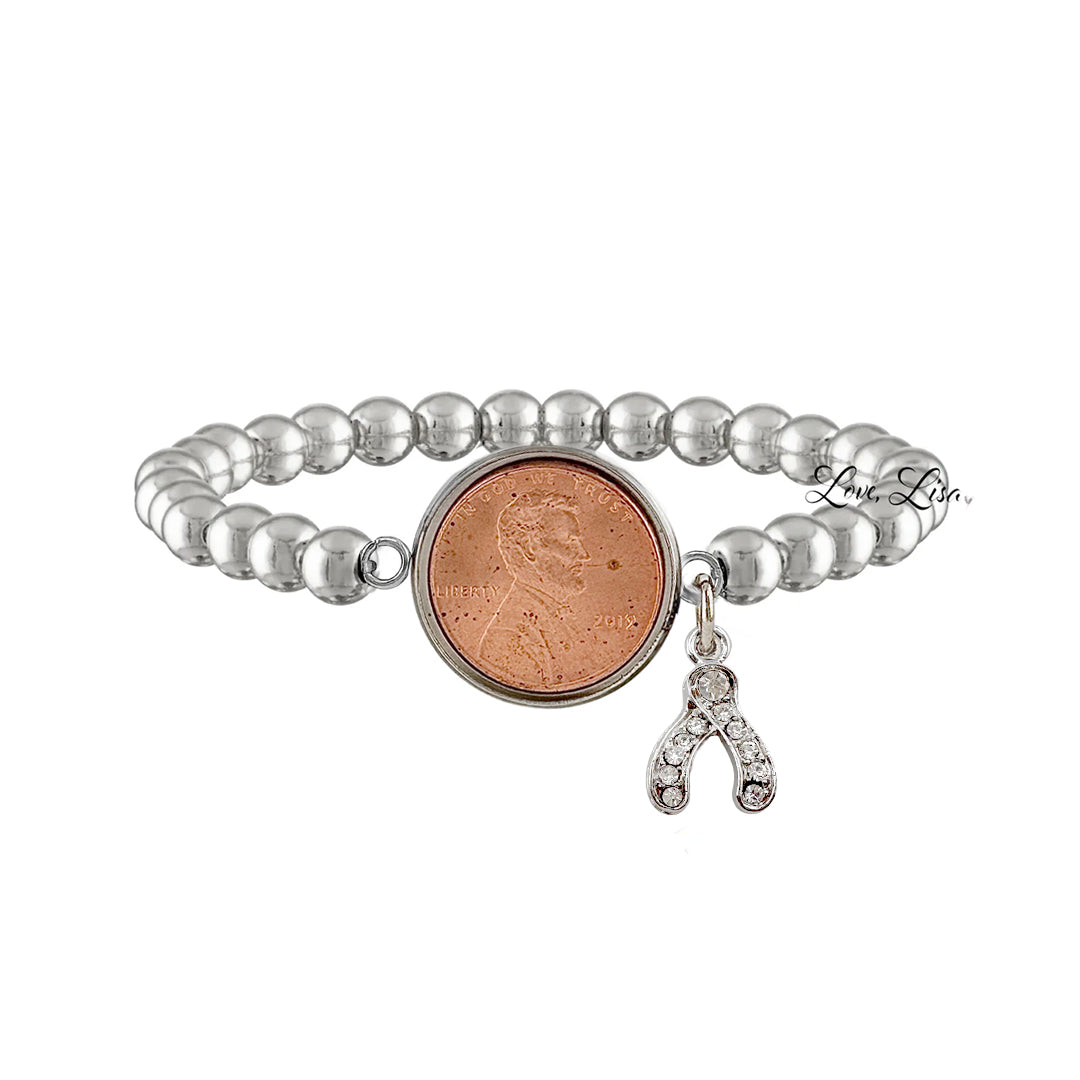 Hannah Pennies from Heaven Bracelet – Lucky Penny Keepsake Jewelry