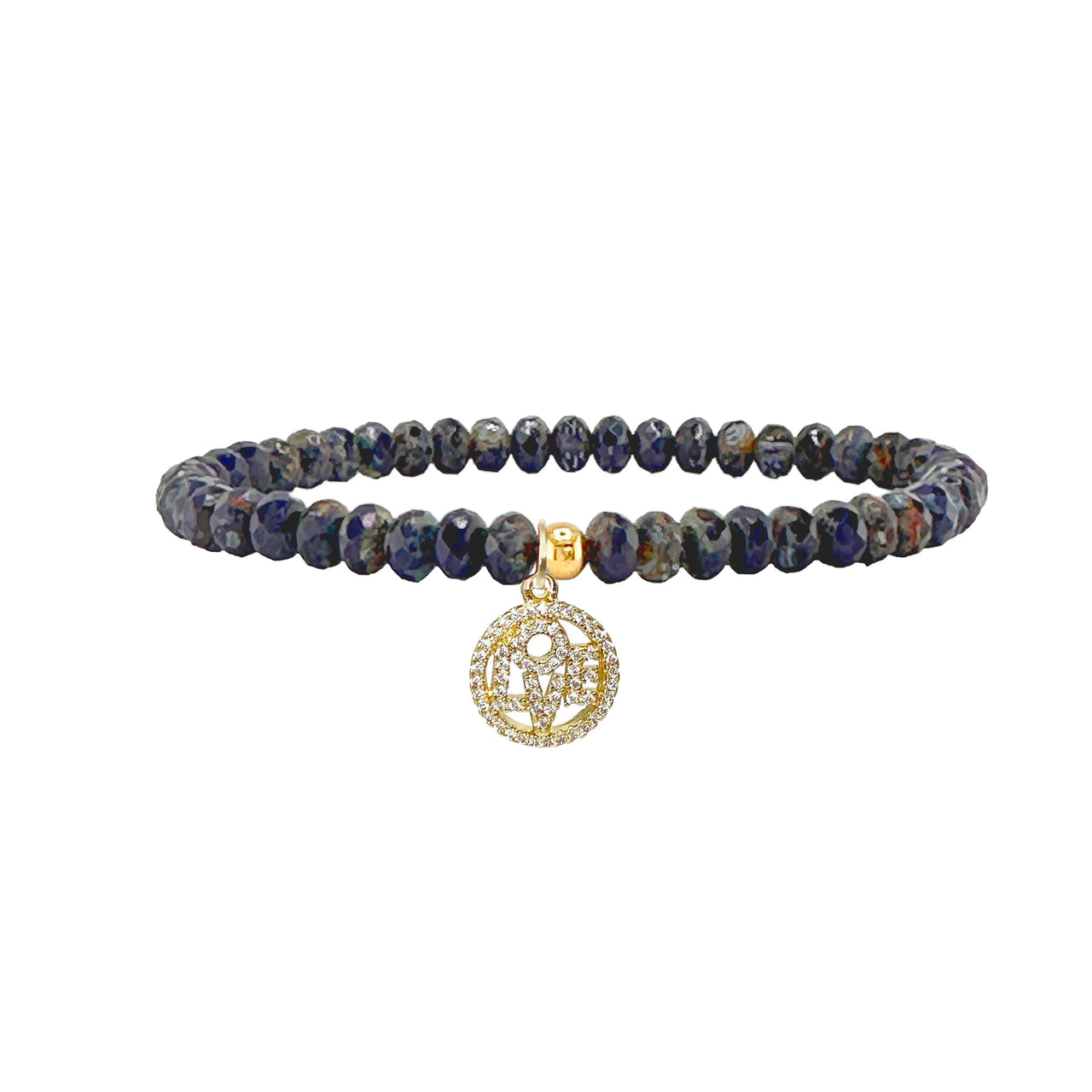 Harper LOVE Bracelet in Navy by Love Lisa