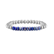 mykonos blue silver harper luxe beaded bracelet with faceted crystals Love Lisa