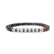 love lisa harper meaningful moments blessed word bracelet purple beaded