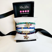 harper mom bracelet stack in jewelry gift box love lisa