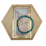 harper subliminal saint bracelet saint michael protection religious beaded stretch bracelet