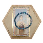 harper subliminal saint bracelet saint therese little flower religious beaded bracelet