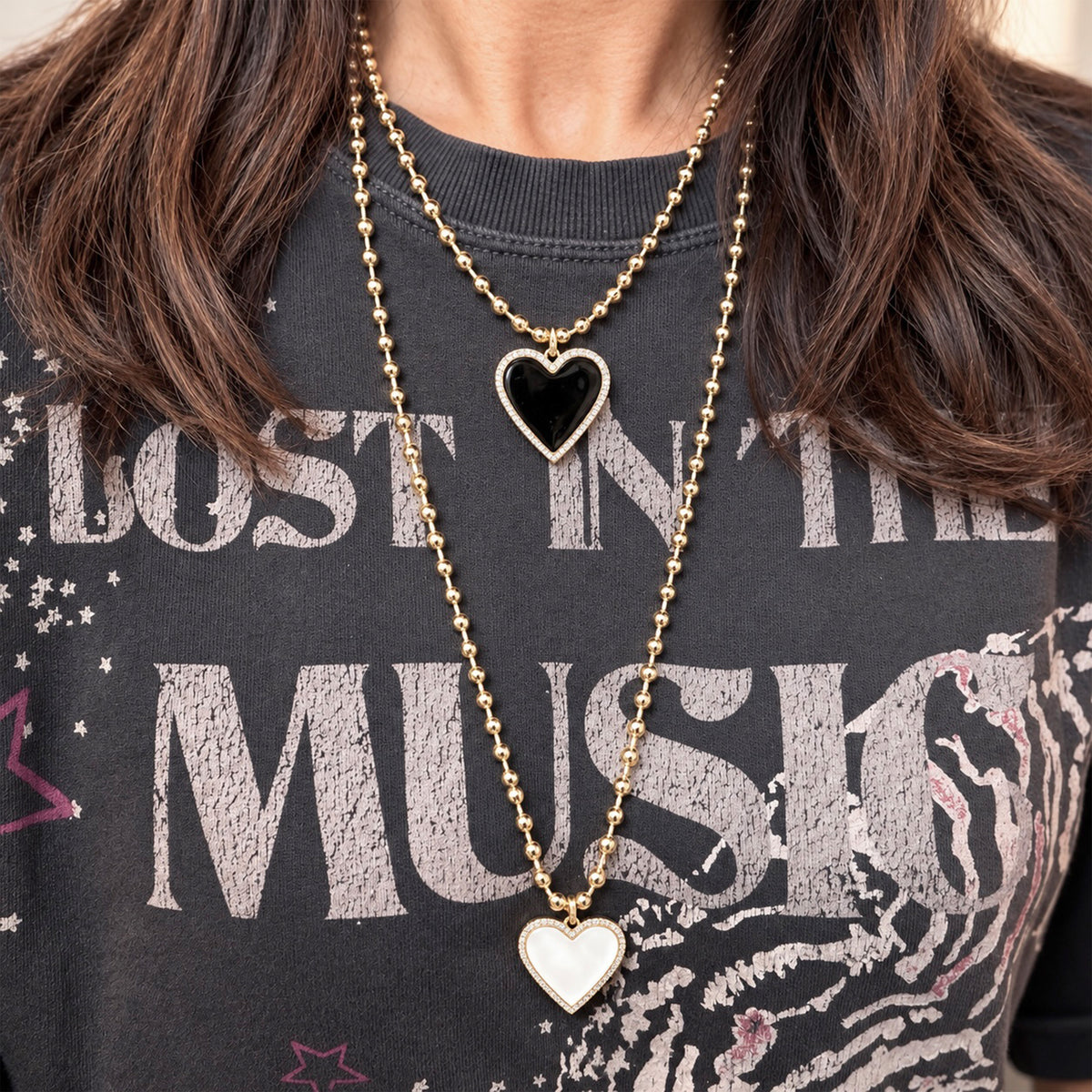 Dalia Heart Necklace