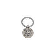 close up of engraved teacher keychain reading how sweet it is to be taught by you by Love Lisa