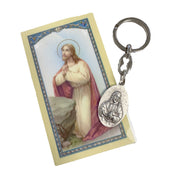 i said a prayer for you jesus keychain with prayer card faith gift by Love Lisa