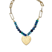 Love Lisa Jojo Love Necklace gold heart pendant
