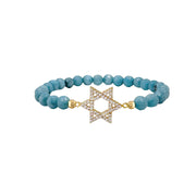 lani star of david bracelet blue gemstone bracelet love lisa
