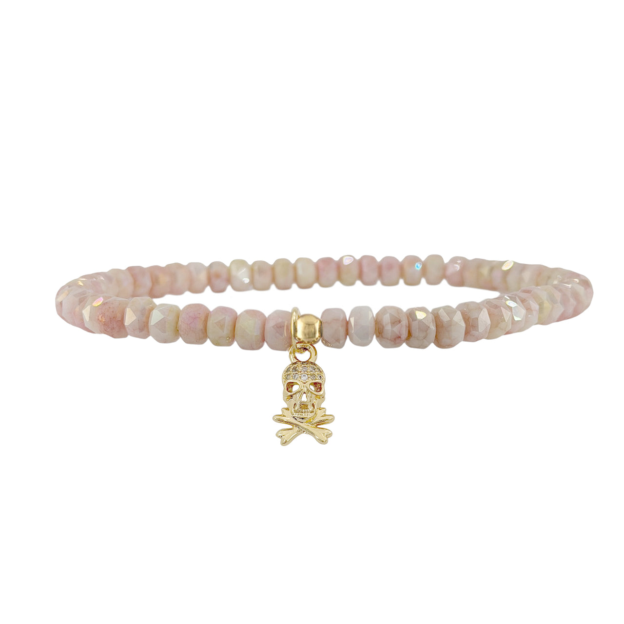 Irresistible Skull Stretch Ankle Bracelet