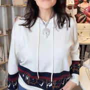 Love Lisa miranda pave skull statement necklace worn gold crystal pave skull pendant edgy statement jewelry styling