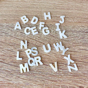 Love Lisa Molly Pearl Initial Personalized Necklace letter options