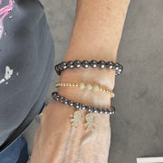 stack of mommy bracelets with children charms love lisa jewelry personalized bracelets for moms