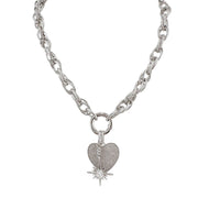 north-star-heart-link-necklace-silver-love-lisa
