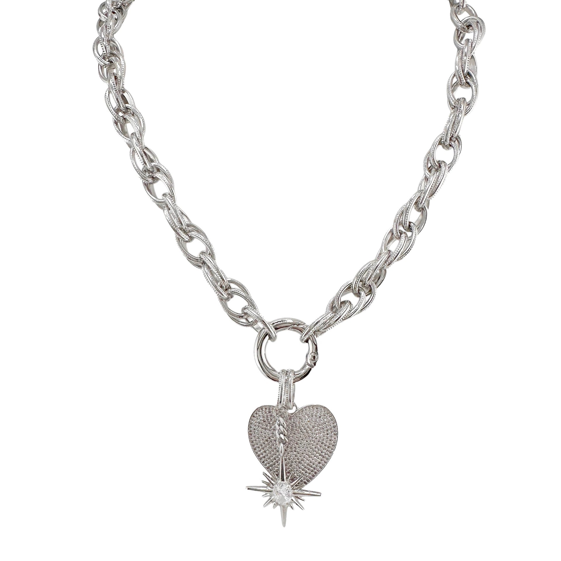 north-star-heart-link-necklace-silver-love-lisa