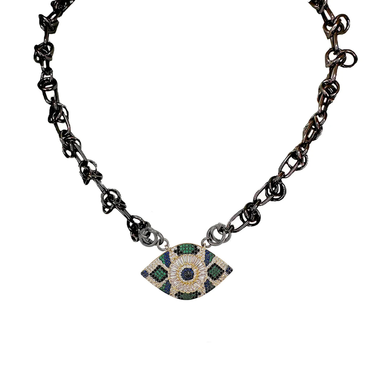 Patricia Alluring Evil Eye Necklace