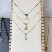 rachael star of david tree of life layered necklace display love lisa