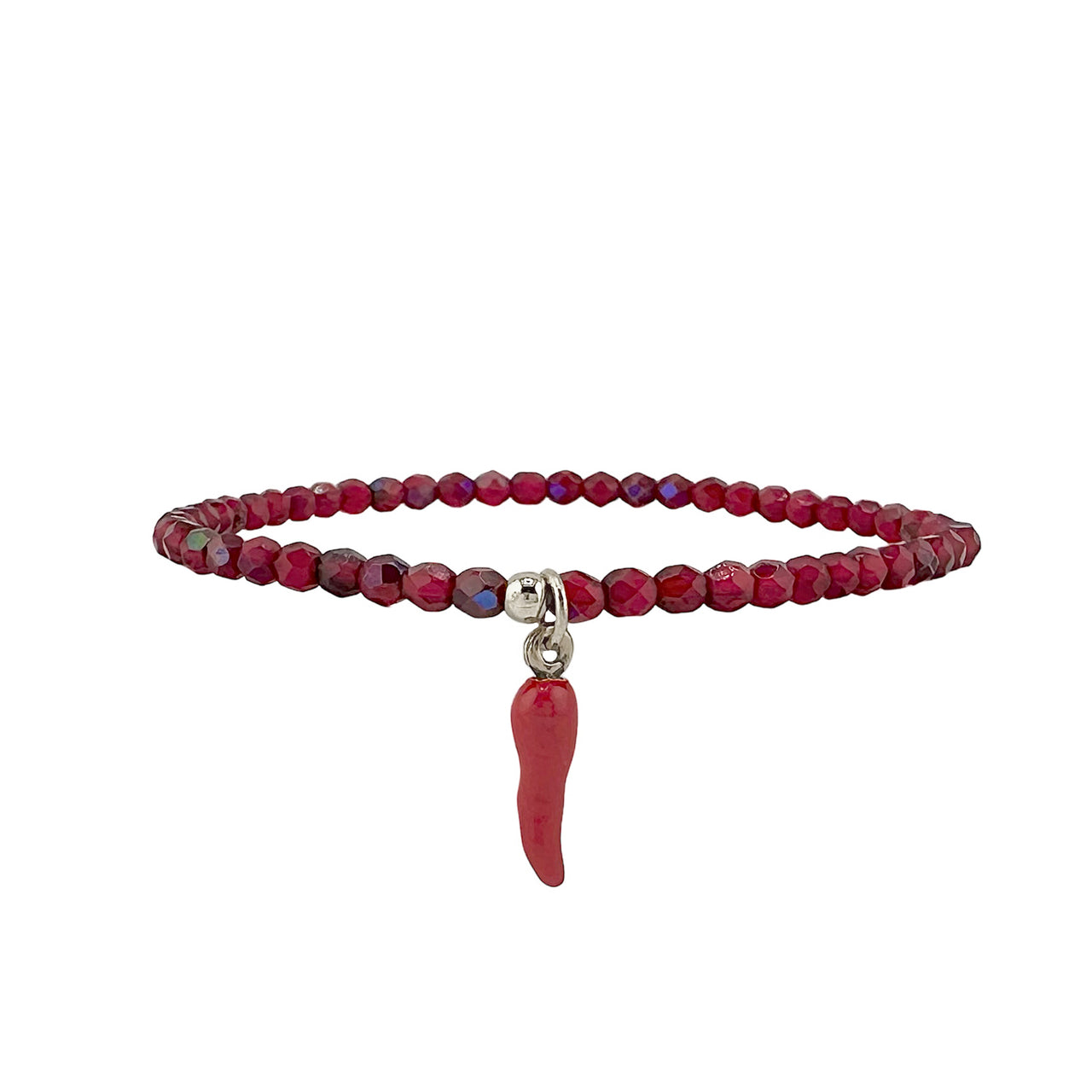 Madison Red Horn Ankle Bracelet