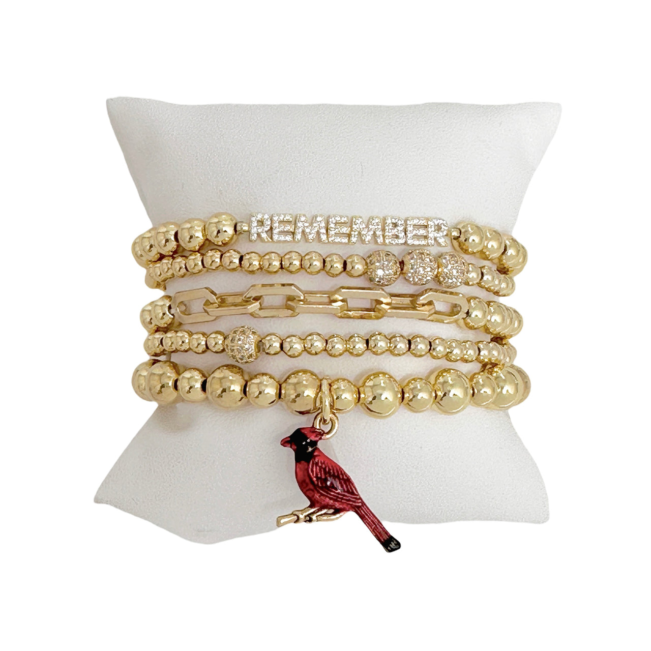 Henny Remember Cardinal Collection of Bracelets