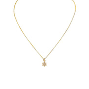 love lisa gold star of david necklace tiny jewish pendant minimalist faith jewelry