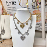 Closeup of Sarah Love Jewish Star of David Necklace details