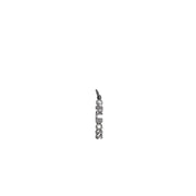 shimmering girlboss word charm with pave crystals in gunmetal finish